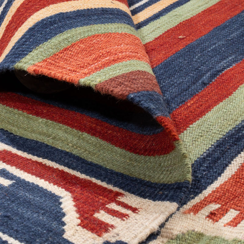 Kelim tapijt - Oosters - 202 x 154 cm - veelkleurig