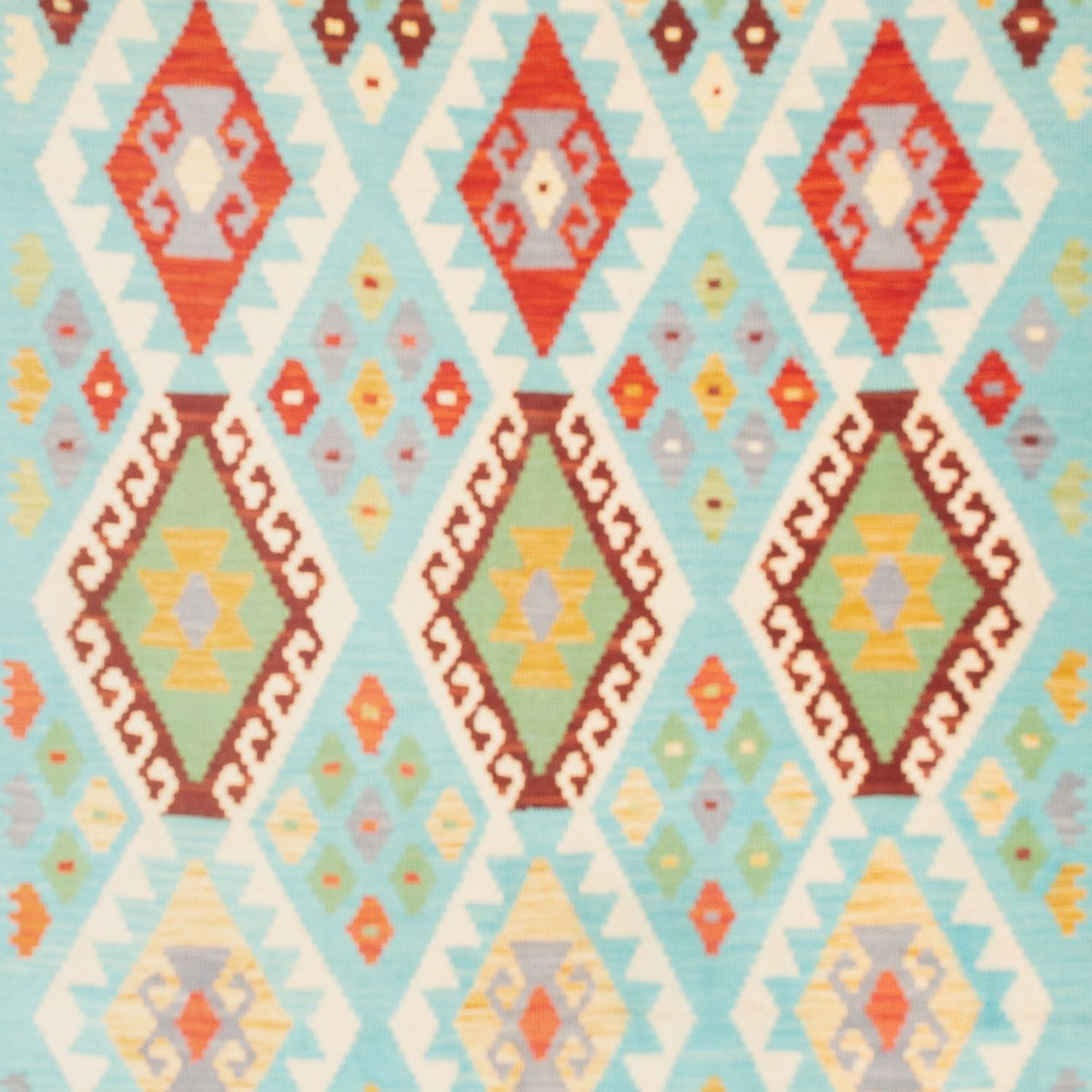 Kelim tapijt - Splash - 250 x 176 cm - veelkleurig