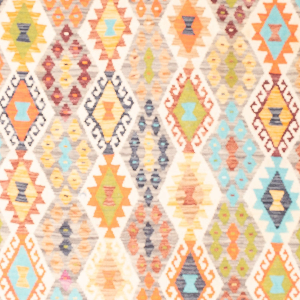 Kelim tapijt - Splash - 251 x 176 cm - veelkleurig