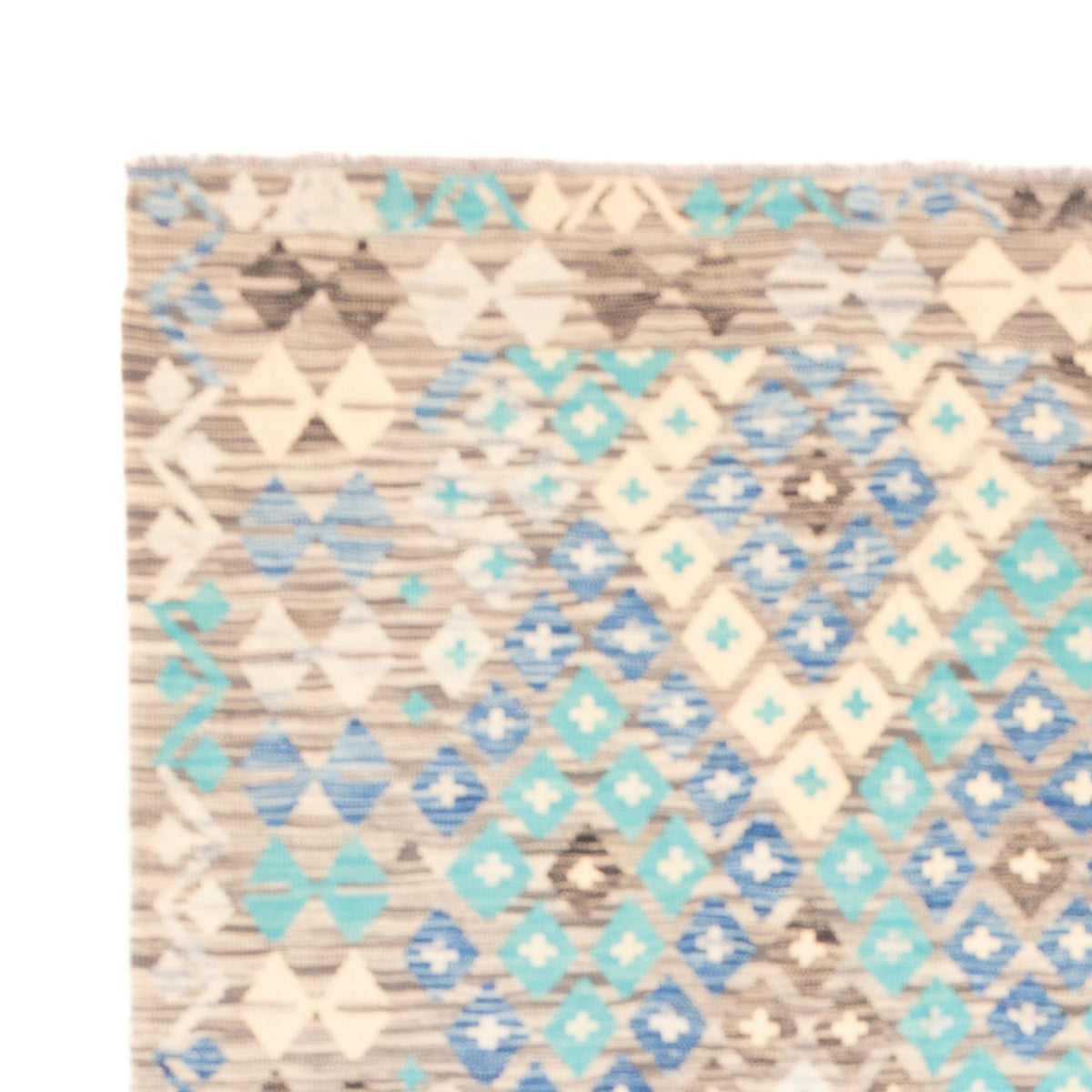 Kelim tapijt - Splash - 241 x 174 cm - veelkleurig