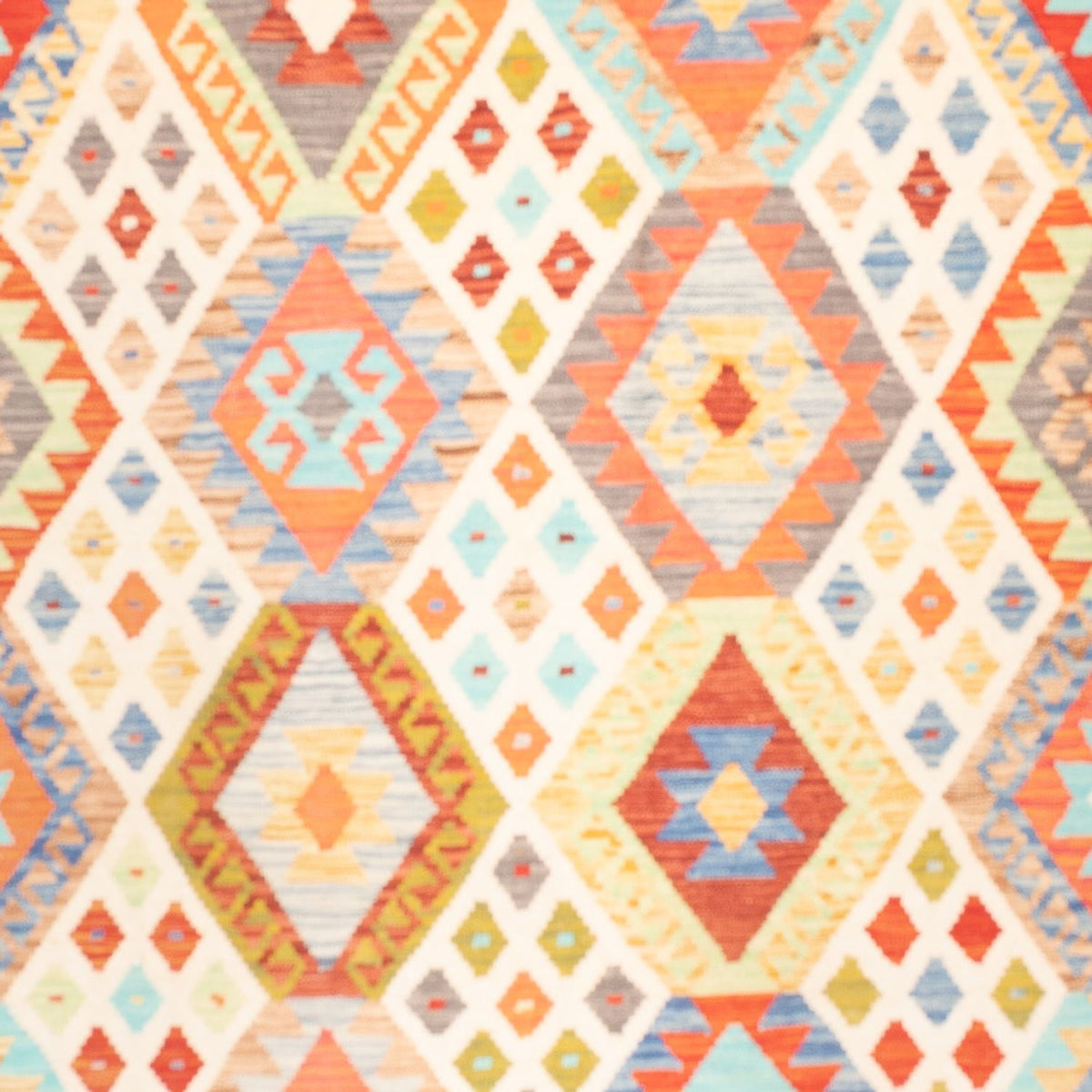 Kelim tapijt - Splash - 248 x 177 cm - veelkleurig