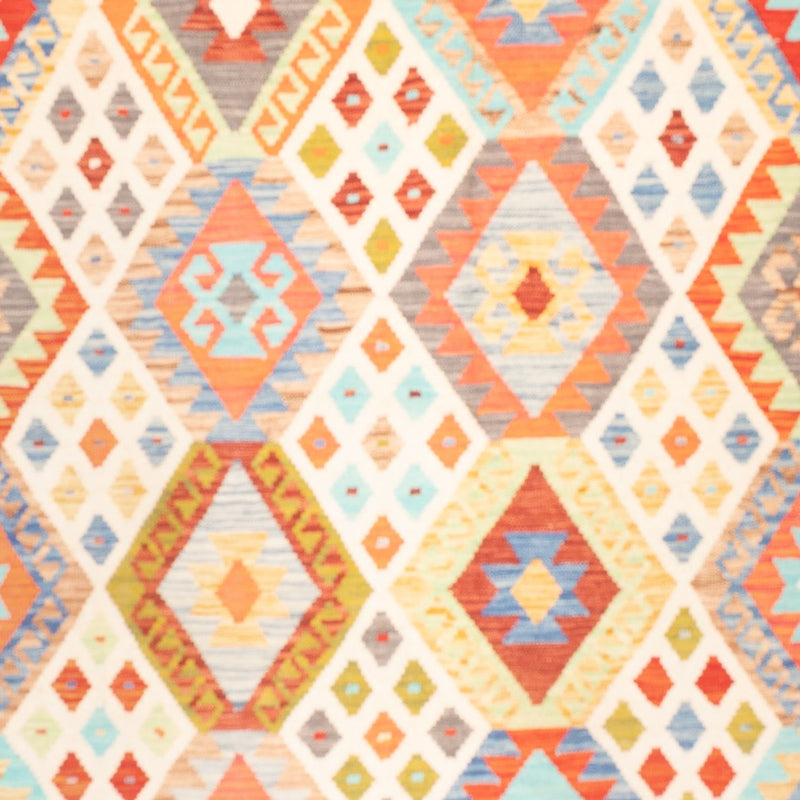 Kelim tapijt - Splash - 248 x 177 cm - veelkleurig