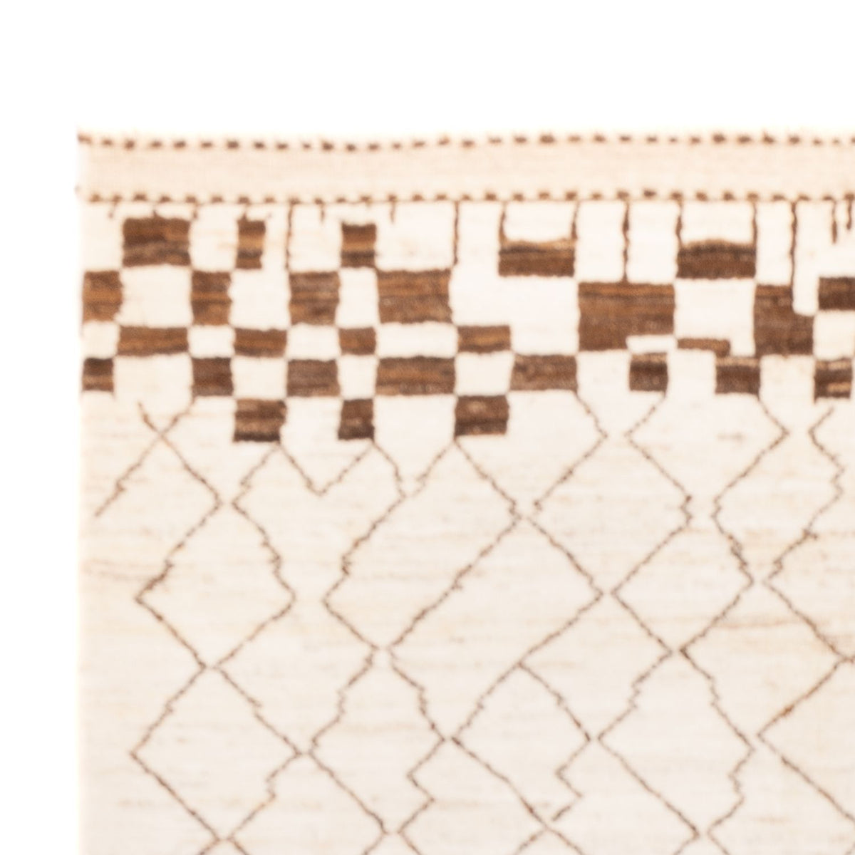 Berber tapijt - 228 x 156 cm - lichtgrijs