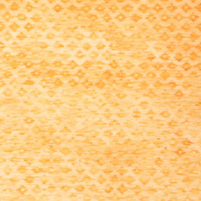 Kelim tapijt - Trendy - Vintage / Gekleurd - 247 x 177 cm - mosterdgeel