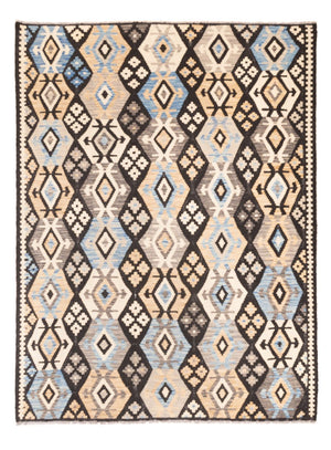 Kelim tapijt - Splash - 247 x 175 cm - veelkleurig