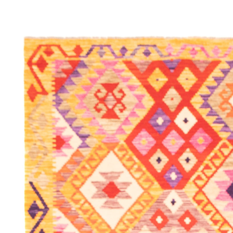 Kelim tapijt - Splash - 236 x 177 cm - veelkleurig