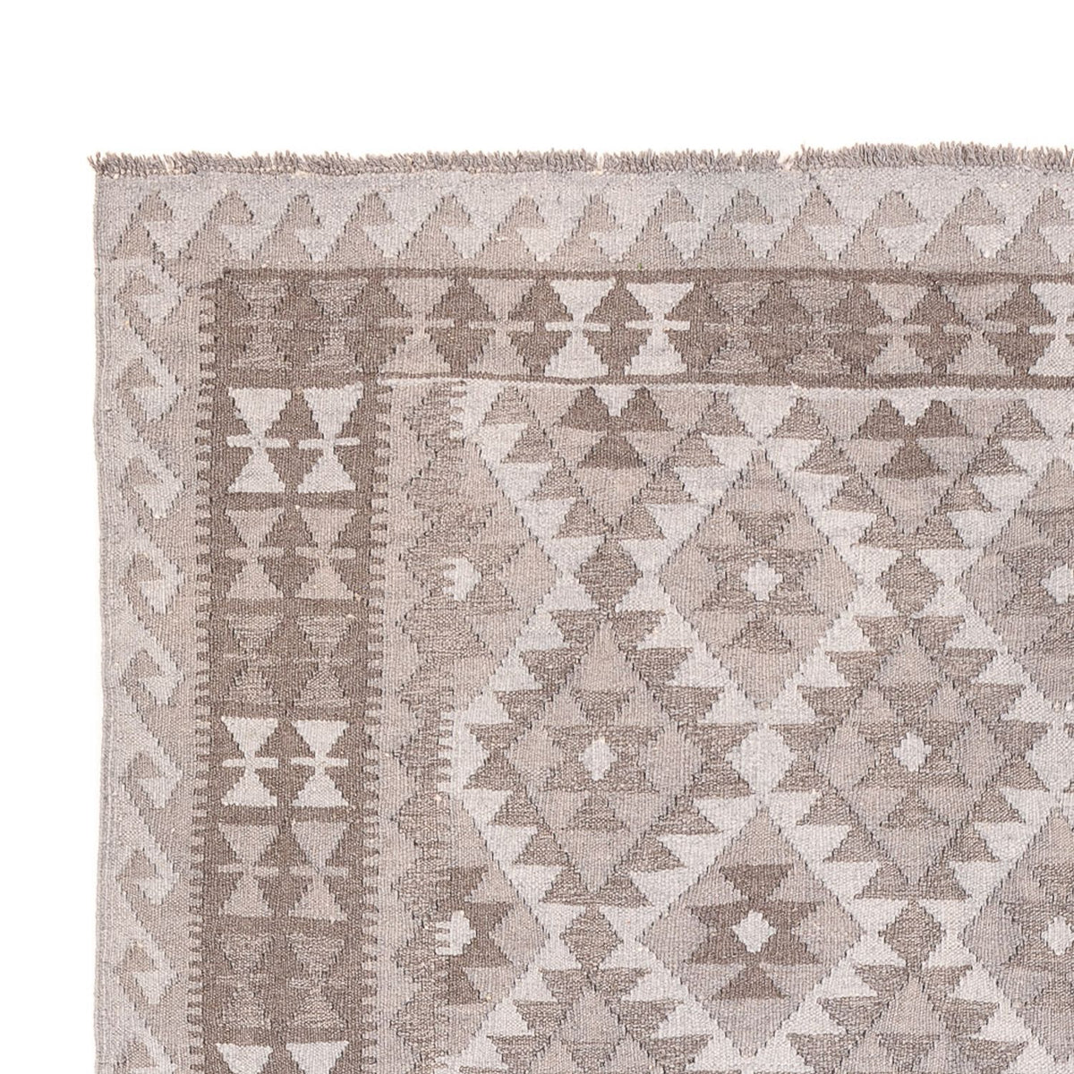 Kelim tapijt - Trendy - 296 x 186 cm - grijs