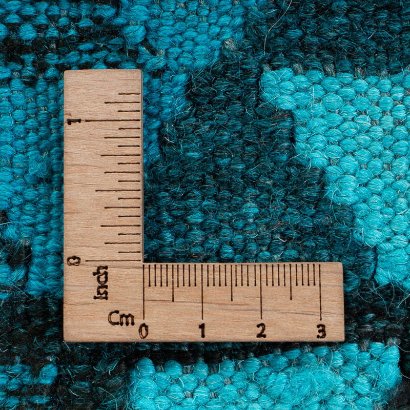 Kelim tapijt - Trendy - Vintage / Gekleurd - 277 x 195 cm - turkoois