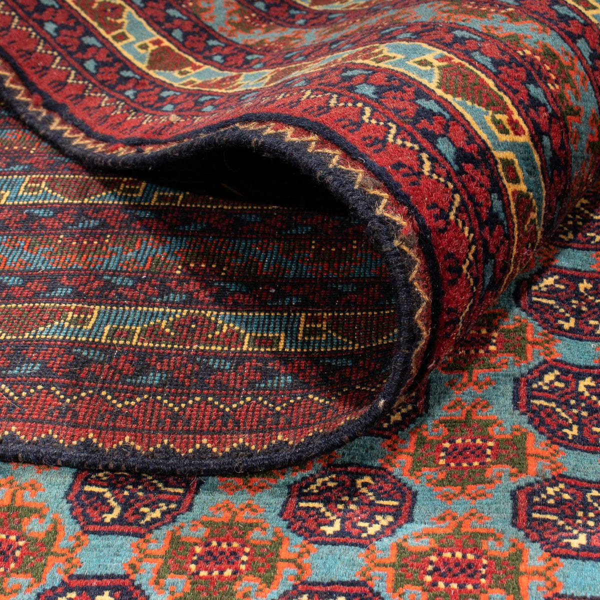 Afghaans tapijt - Bukhara - 304 x 200 cm - veelkleurig