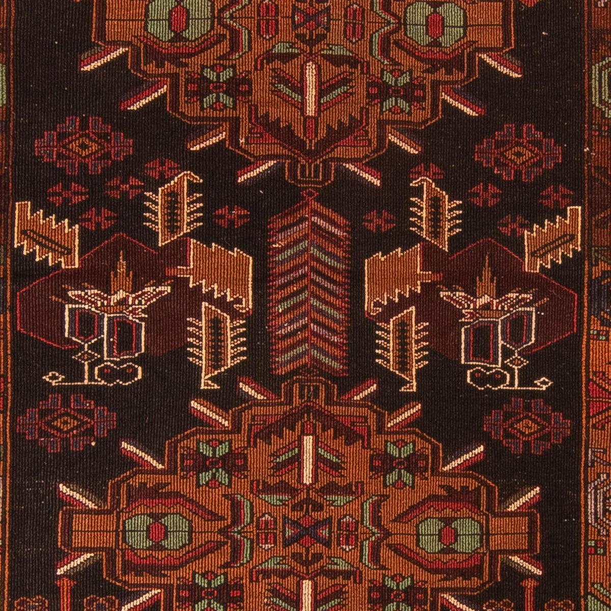 Afghaans tapijt - 189 x 127 cm - bruin