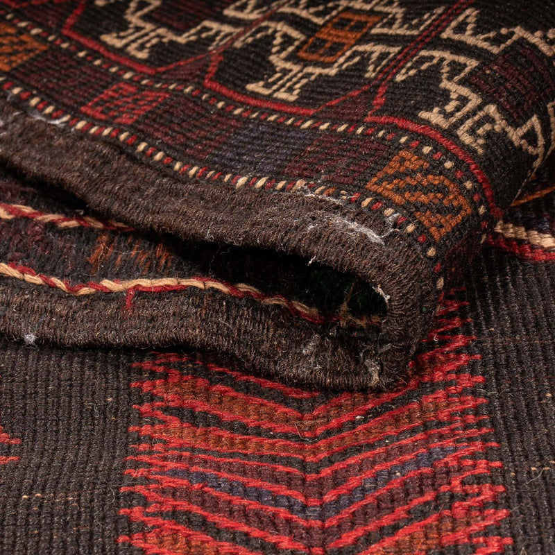 Afghaans tapijt - 189 x 127 cm - bruin