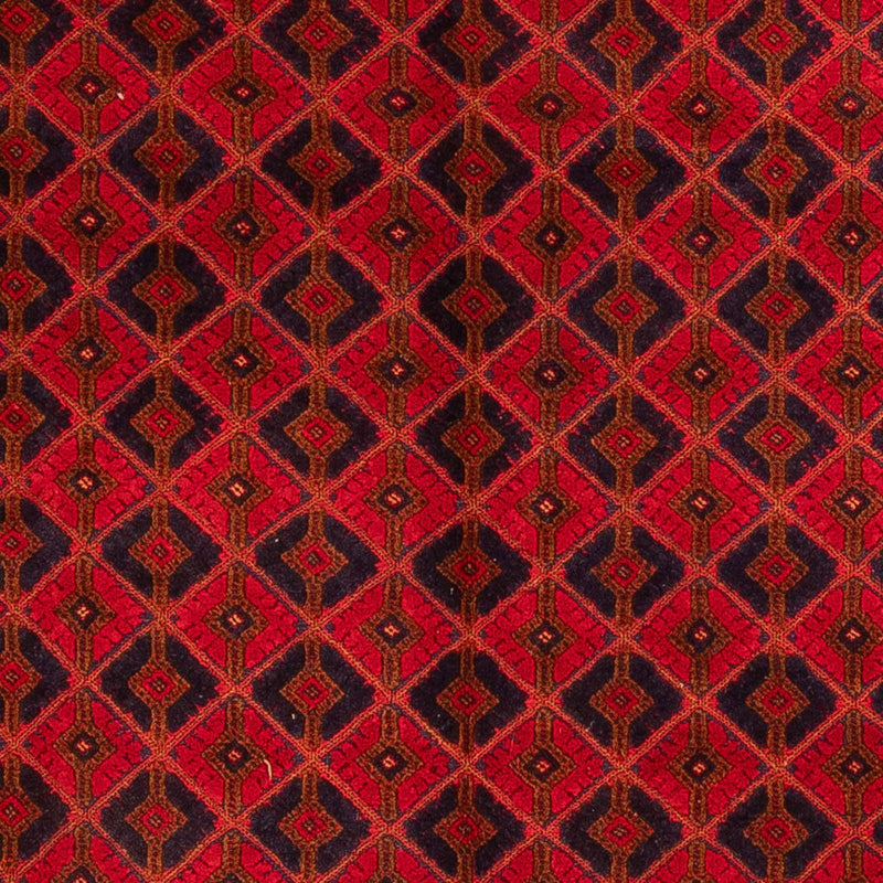 Turkaman tapijt - 190 x 153 cm - donkerrood