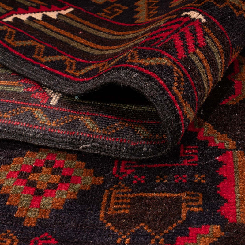 Baluch tapijt - 204 x 125 cm - bruin