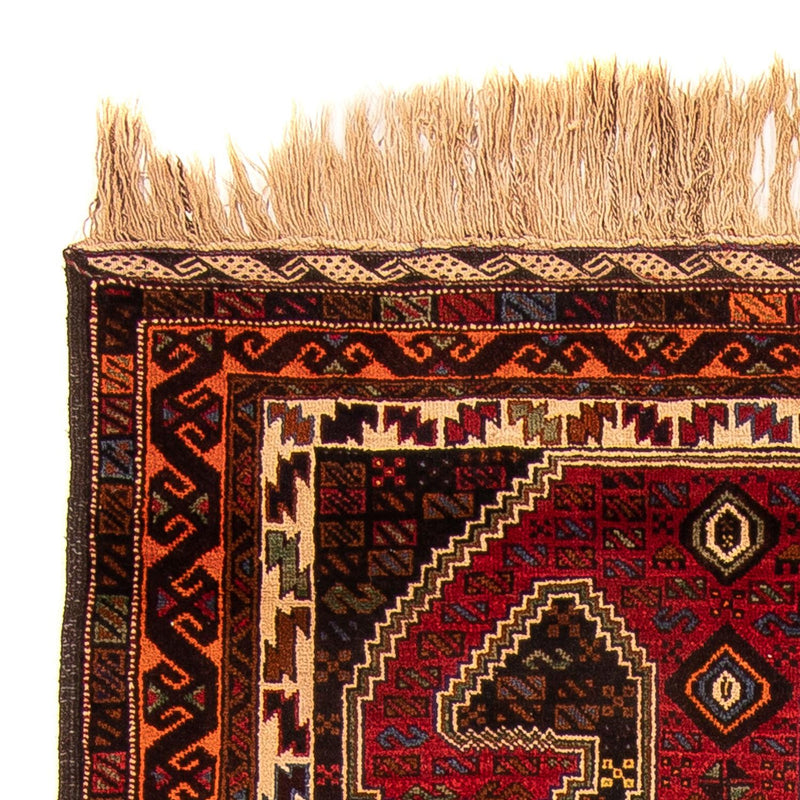 Loper Baluch tapijt - 214 x 115 cm - veelkleurig