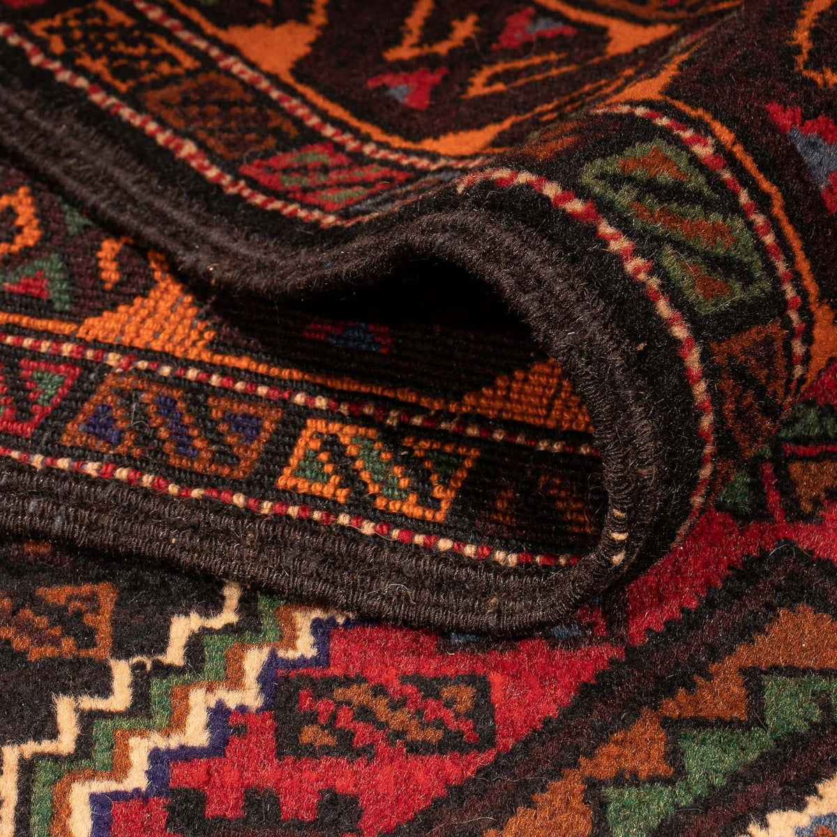 Loper Baluch tapijt - 214 x 115 cm - veelkleurig