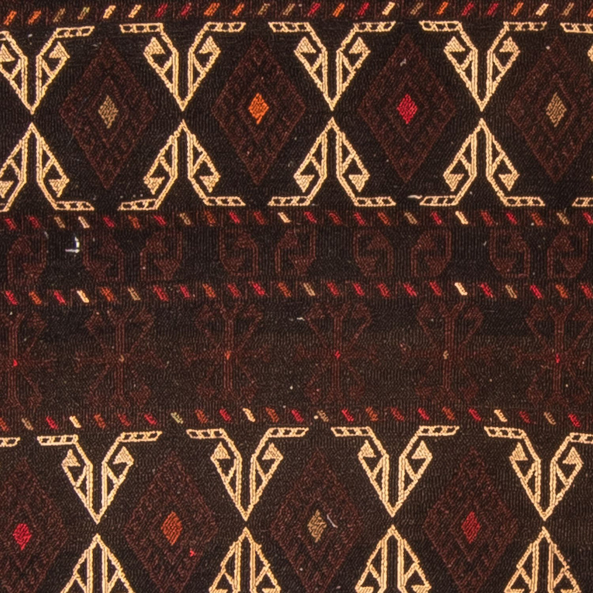 Kelim tapijt - Oosters - 178 x 118 cm - bruin