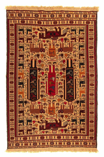 Afghaanse kilim Tapijt 129x197cm