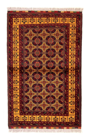 Loper Afghaans tapijt - Bukhara - 208 x 90 cm - veelkleurig