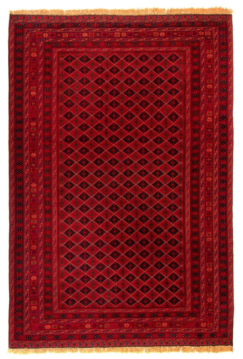 Afghaans tapijt - Bukhara - 283 x 208 cm - donkerrood