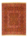 Afghaanse kilim Tapijt 142x167cm - Rechthoekig / Meerkleurig / 142 x 167 cm Rechthoekig