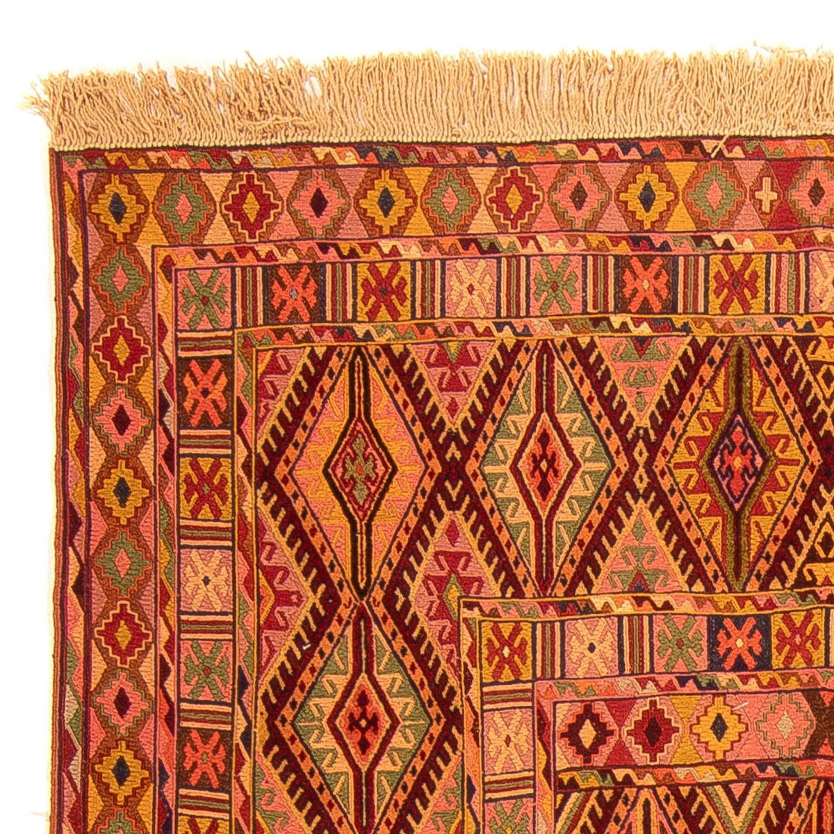 Kelim tapijt - Oosters - 174 x 138 cm - veelkleurig