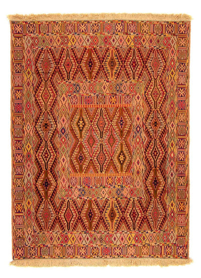 Afghaanse kilim Tapijt 132x168cm