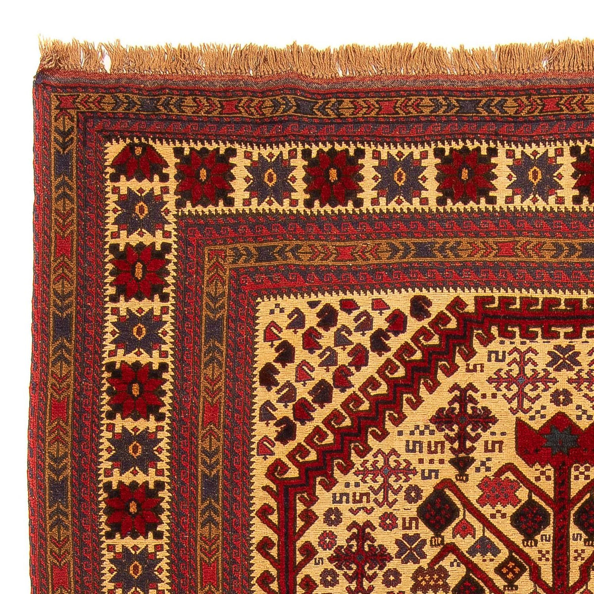 Afghaanse kilim Tapijt 195x268cm