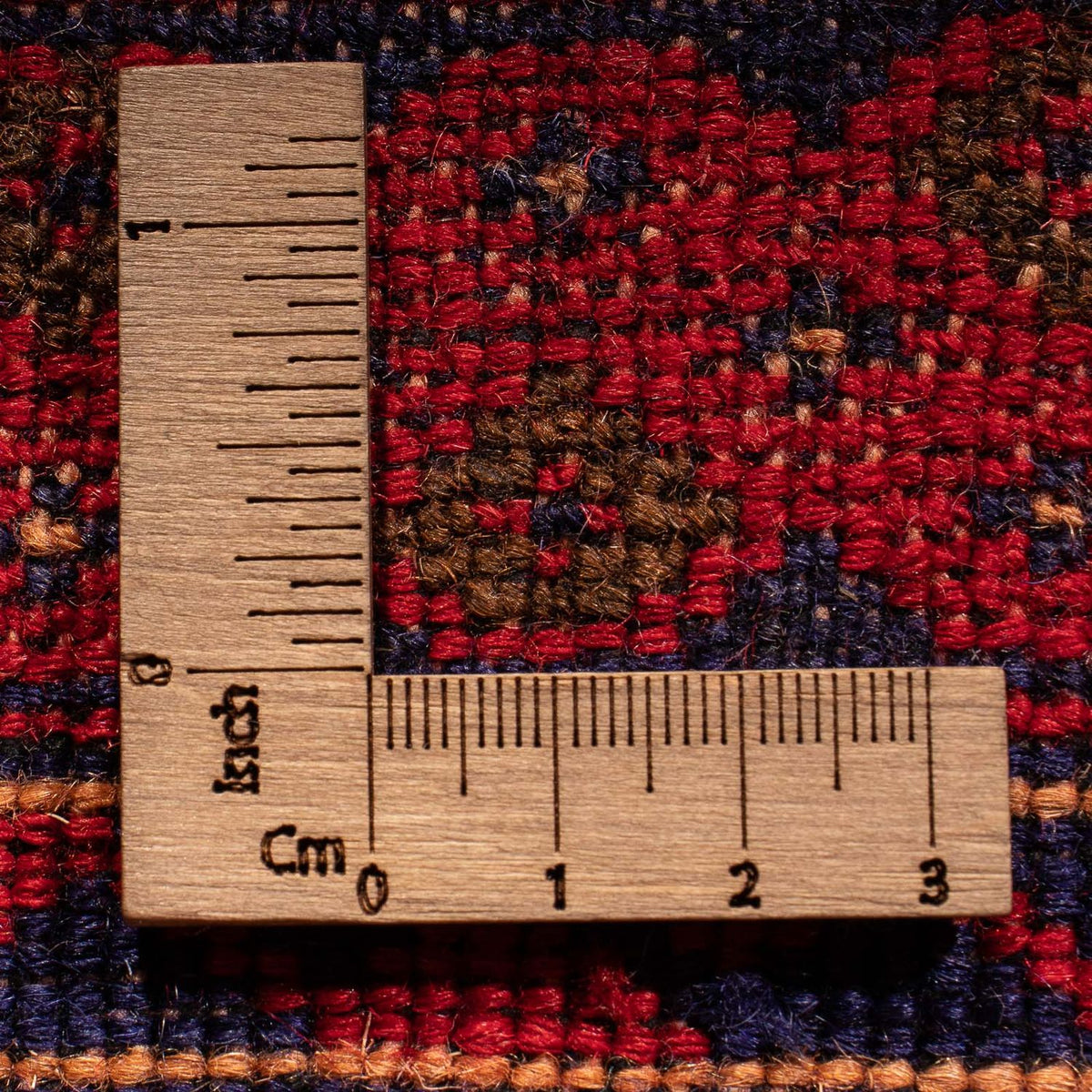 Kelim tapijt - Oosters - 198 x 151 cm - donkerrood