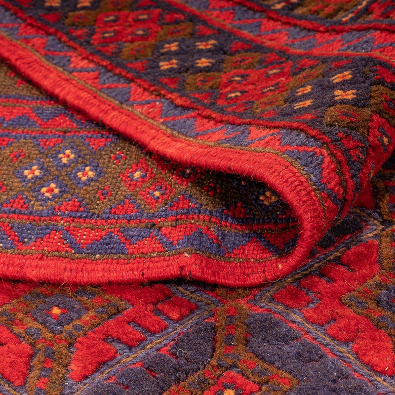 Kelim tapijt - Oosters vierkant  - 187 x 158 cm - donkerrood