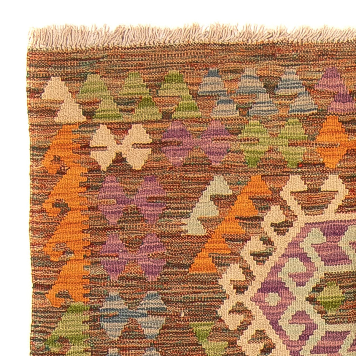 Kelim tapijt - Splash - 155 x 98 cm - veelkleurig