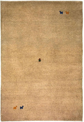 Gabbeh tapijt - Indus - 200 x 140 cm - bruin