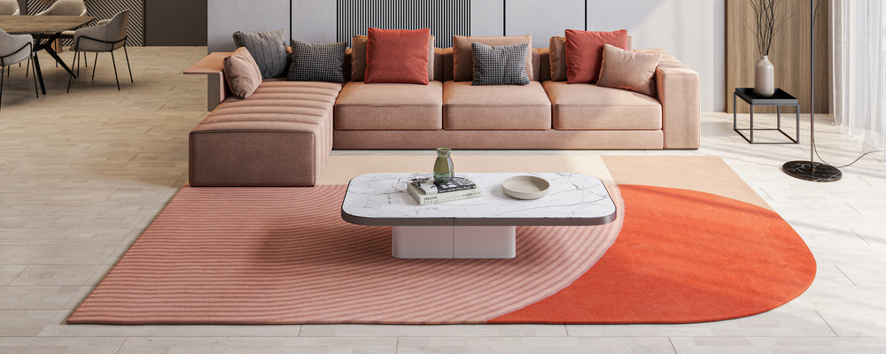 Wollen tapijt - Artsy - rechthoekig