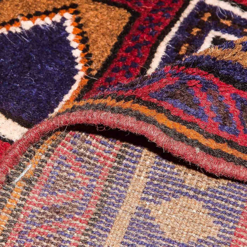 Baluch tapijt - 130 x 83 cm - veelkleurig
