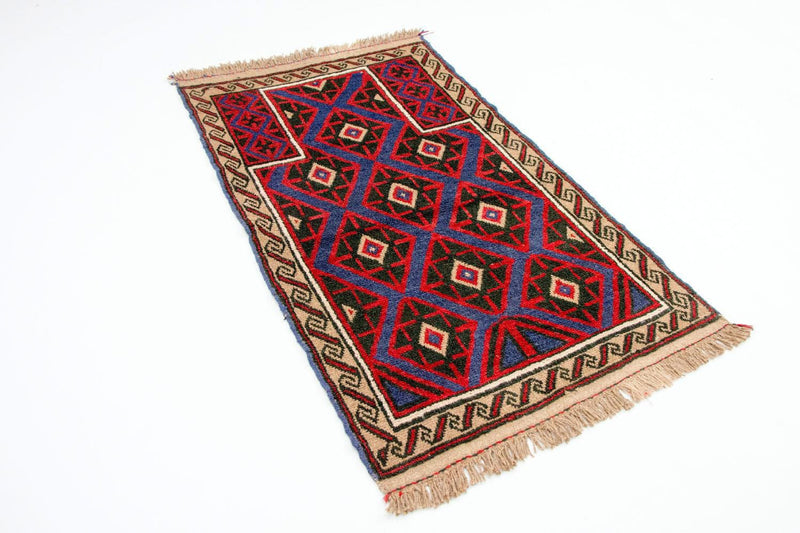 Baluch tapijt - 135 x 82 cm - rood