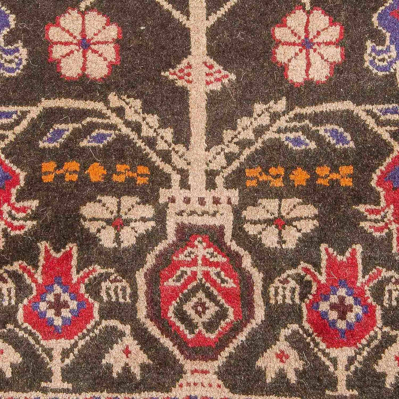 Baluch tapijt - 133 x 77 cm - bruin