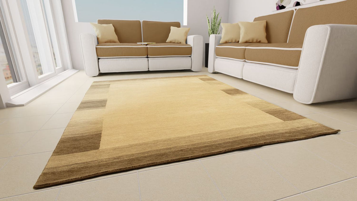 Gabbeh tapijt - Indus - 160 x 90 cm - beige
