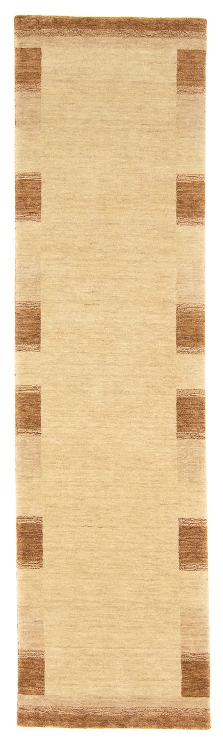 Loper Gabbeh tapijt - Indus - 200 x 80 cm - beige