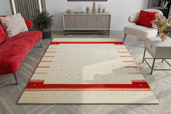 Gabbeh Tapijt - Loribaft Softy - Aurora Flair - rechthoekig