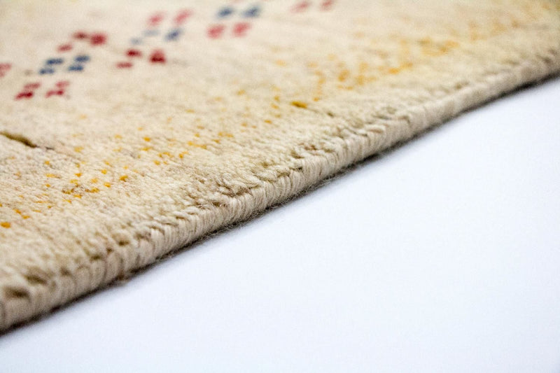 Gabbeh Tapijt - Loribaft Perzisch - 250 x 200 cm - beige
