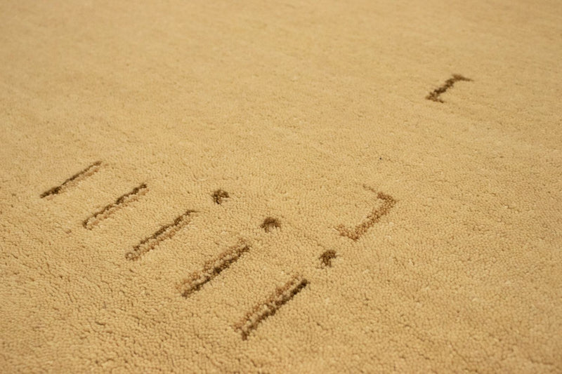 Loper Gabbeh tapijt - Indus - 400 x 80 cm - beige