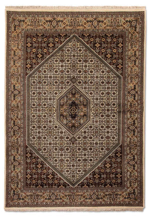 Perzisch tapijt - Bijar - 350 x 250 cm - beige
