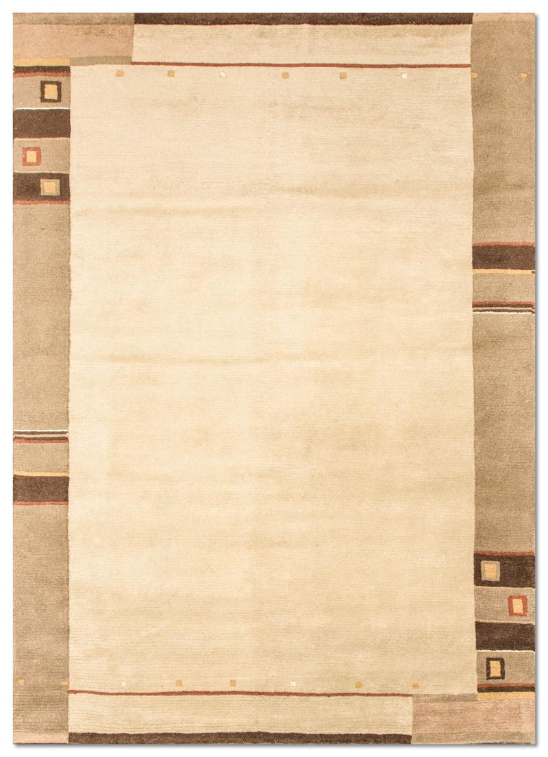 Nepal tapijt - 140 x 70 cm - beige