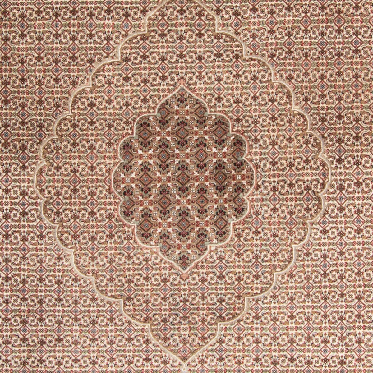 Oosters tapijt - Tabriz - 400 x 300 cm - beige