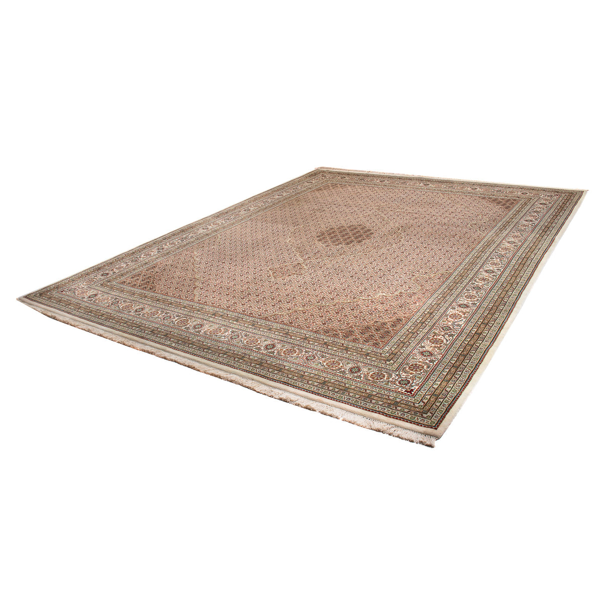 Oosters tapijt - Tabriz - 400 x 300 cm - beige