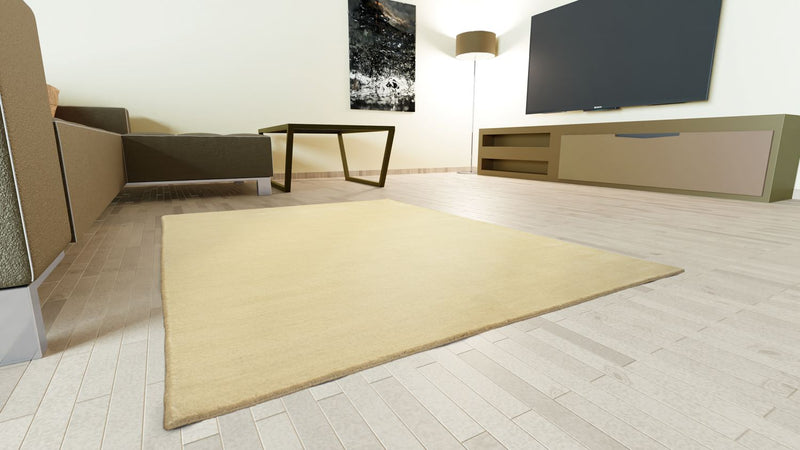 Gabbeh tapijt - Indus - 90 x 60 cm - beige