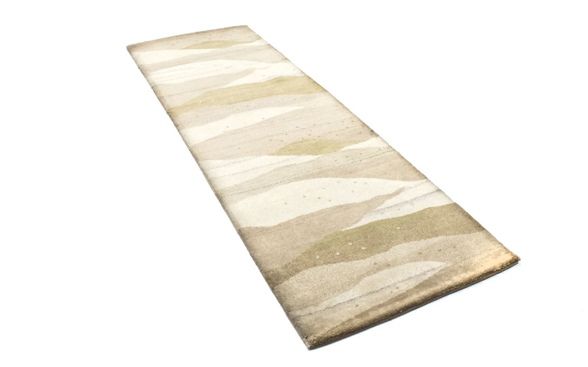 Loper Gabbeh tapijt - Indus - 240 x 80 cm - beige