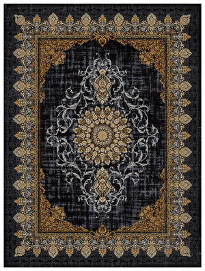 Oosters geweven tapijt - Saffron Sensations - rechthoekig