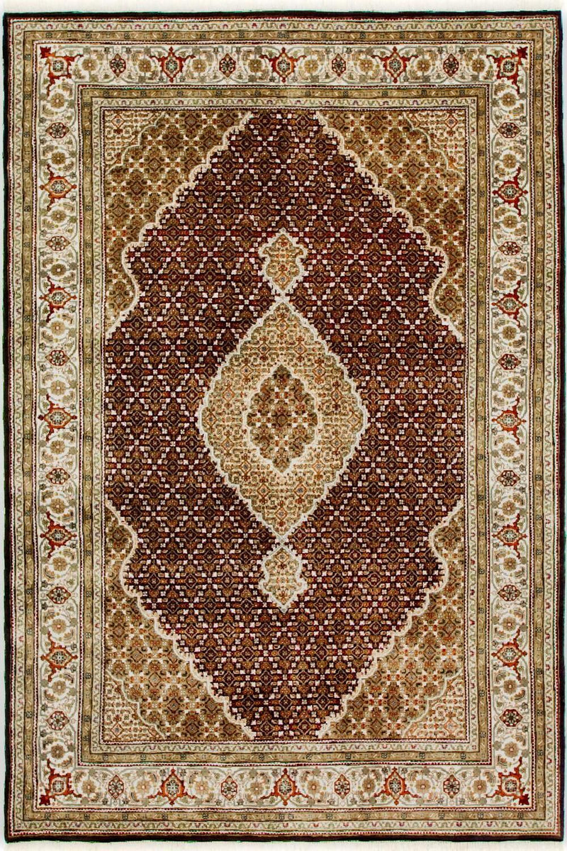 Perzisch tapijt - Tabriz - 300 x 250 cm - zwart
