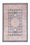 Perzisch tapijt Khorshid - Rechthoekig / Donkerblauw / 100 x 150 cm Rechthoekig