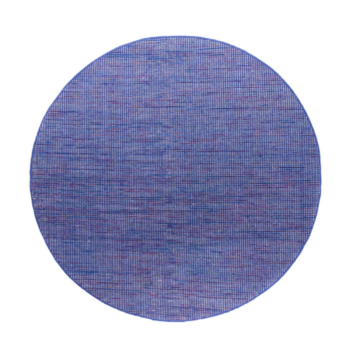 Kelim tapijt - Trendy rond  - 200 x 200 cm - blauw